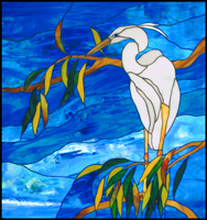 Birds Stained Glass