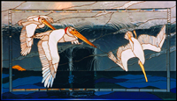 Birds Stained Glass