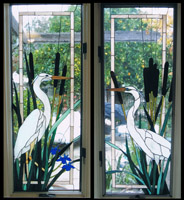 Birds Stained Glass